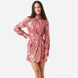 SIMKHAI WOMEN'S HALEN FIL COUPE MINI DRESS 0